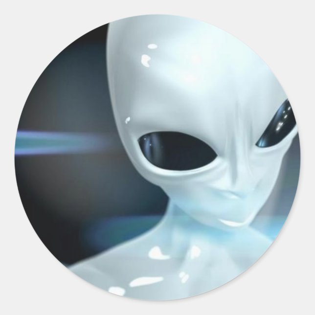 ROND ALIEN STICKER (Devant)
