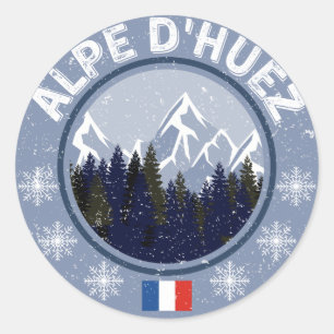 Rond Alpe d'Huez Station de ski Sticker