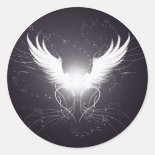 Rond Angel Wings ! - Sticker Designer