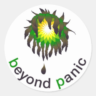 Rond Au-delà de la panique Sticker BP