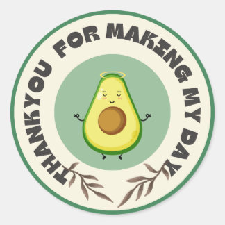 Rond "Avo-Celebrate ! Sticker Bash Anniversaire"