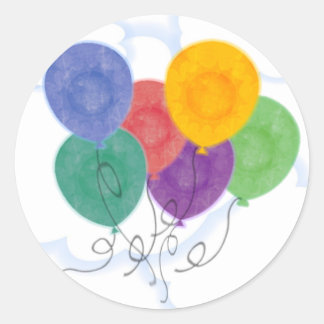 Rond Ballons dans le sticker Sky