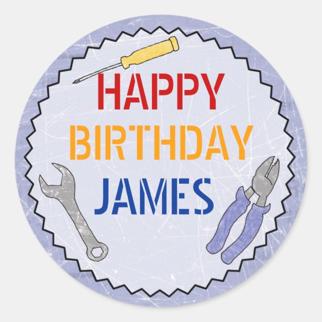 Rond Bâtiment / Bâtiment Partie personnalisable Sticker (Devant)