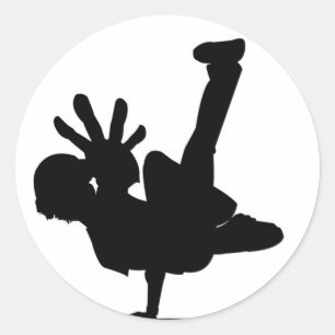 Rond BBOY sticker