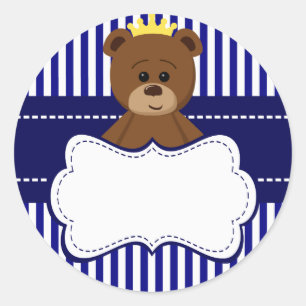 Rond Bear King - Manche Sticker