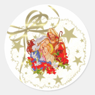 Rond Bébé Jésus - Sticker Sheet