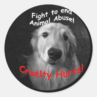 Rond Blessures cruelles Sticker