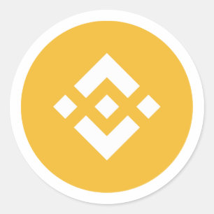 Rond BNB Binance sticker