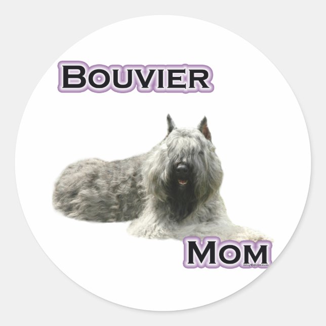 Rond Bouvier Mom 4 - Sticker (Devant)