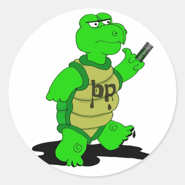 Rond #%$ ! bp sticker (Devant)