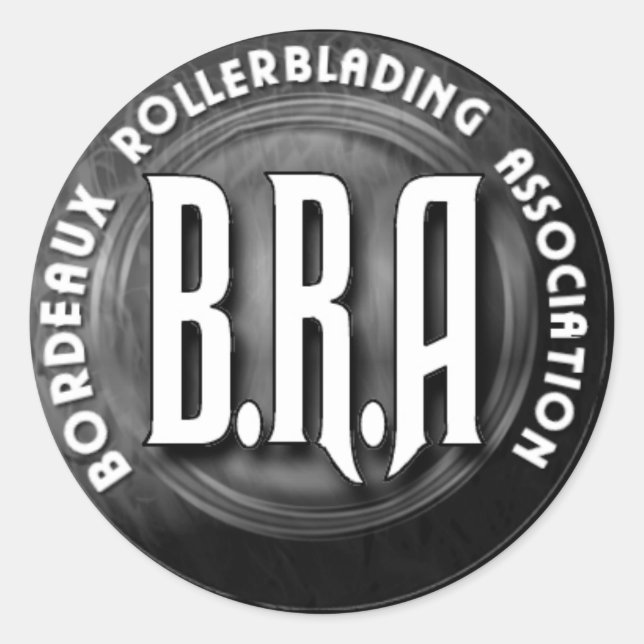 Rond Bra sticker (Devant)