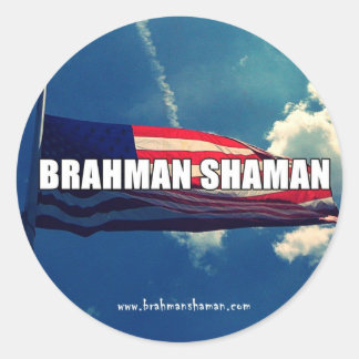 ROND BRAHMAN SHAMAN - STICKER DE DRAPEAU