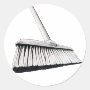 Rond Broom Sticker