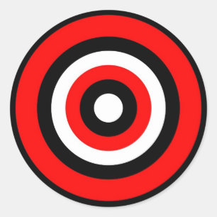Rond BULLS EYE Sticker