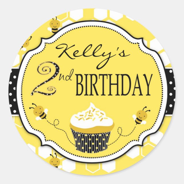 Rond Bumble Bee Sticker R2 (Devant)