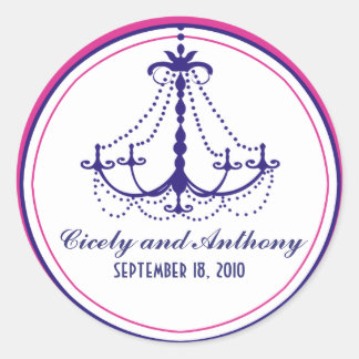 Rond Chandelier Monogramme Sticker