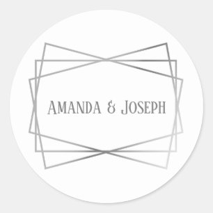 Rond Conception gris moyen - Sticker circulaire