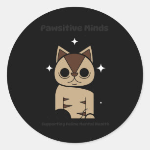 Rond Copie De Meow Wellness S Sticker