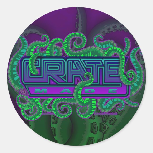 Rond cratemade tentacle sticker design 2 (Devant)