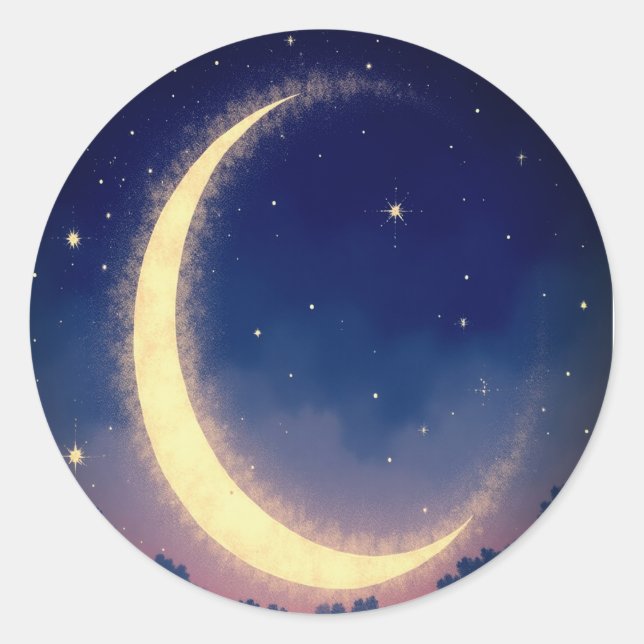 Rond "Crescent Moon Sticker Pack - Magical Celestin (Devant)