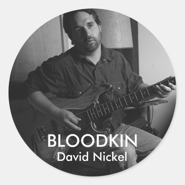 ROND DAVID NICKEL STICKER (Devant)