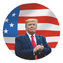 Donald Trump Sticker Election 2024 MAGA Drapeau