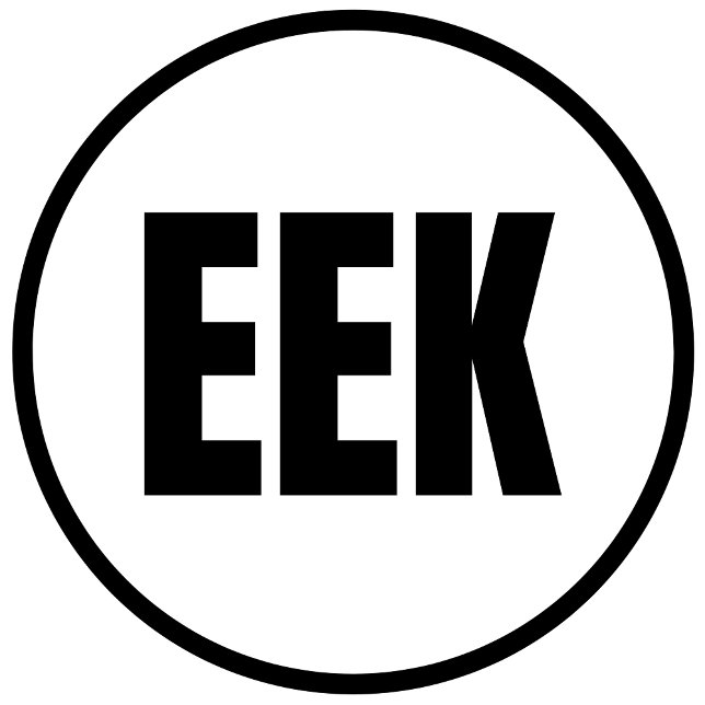 Rond EEK - Sticker Eek Classic Round (Créateur téléchargé)