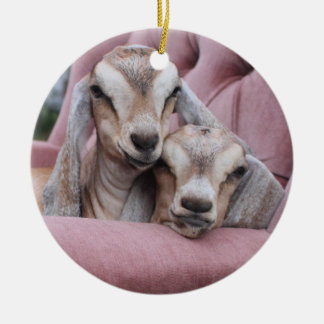 Rond En Céramique Avocat et ornement de vacances de Smooshie