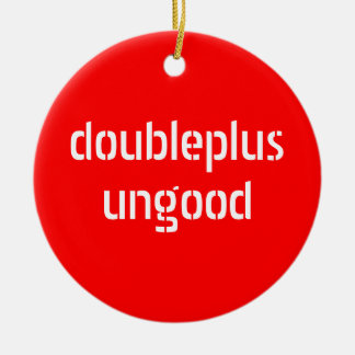 Rond En Céramique ornement de doubleplusungood/doubleplusgood