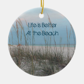 Rond En Céramique Ornement de plage
