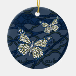 Rond En Céramique Ornement juif de monarque