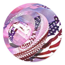 Enveloppe Stars et Stripes Sceau et Sticker