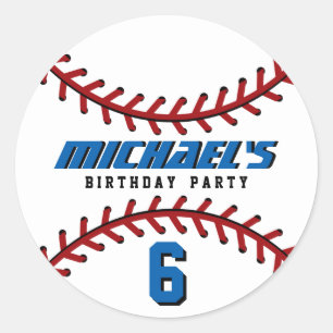 Rond Équipe cycliste White Baseball Sticker