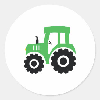 Rond Farm Tractor Sticker Seal Kids Party Favor
