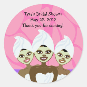 Rond Fête des mariées de fête spa / Sticker favori anni