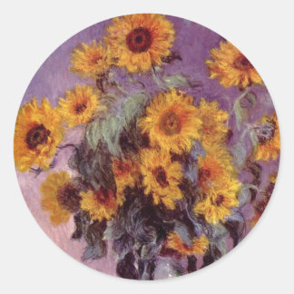 Rond Fleurs de Claude Monet Sticker