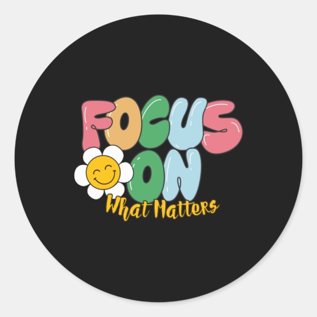 Rond Focus Sur Ce Sticker (Devant)