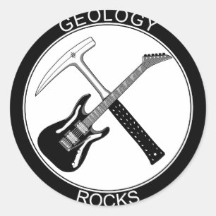 Rond Géologie Rocks Classic Round Sticker (S)