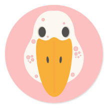 Goose With Pimples Sticker