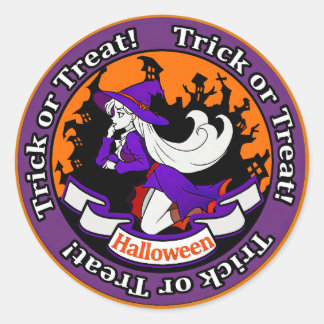 Rond HALLOWEEN  sticker