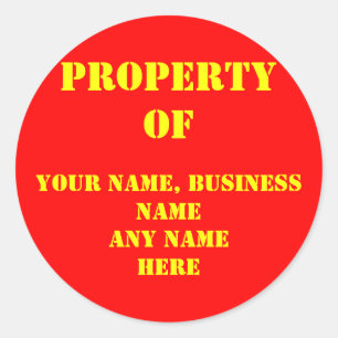 ROND ID STICKER