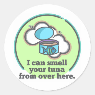 Rond Je Peux Sentir Votre Sticker À Thon