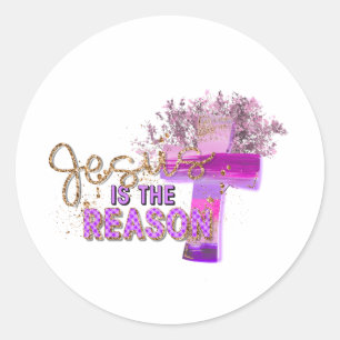 Rond Jésus est la raison Christian Sticker