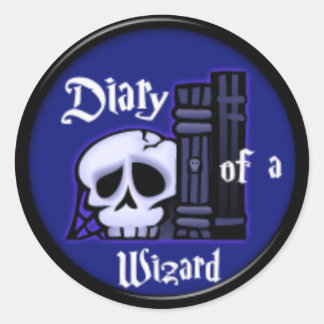 Rond Journal d'un Assistant - Logo - Sticker