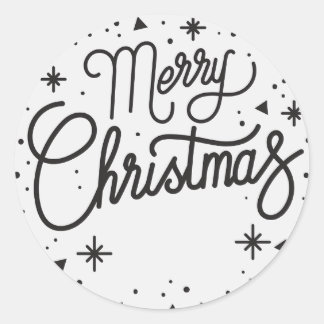 Rond Joy Enveloppe de Noël Sceau / Sticker