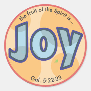 Rond Joy Fruit of the Spirit Spots Sticker