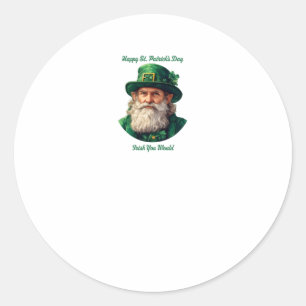 Rond Joyeuse Saint Patrick...irish Vous Sticker