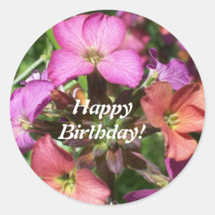 Rond Joyeux Sticker Anniversaire 'Constant Cheer'