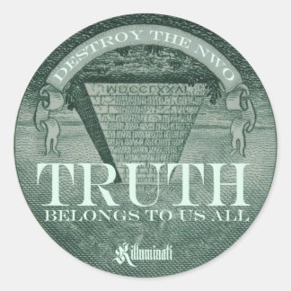 Rond Killuminati - Sticker "La Vérité Nous Appartient À