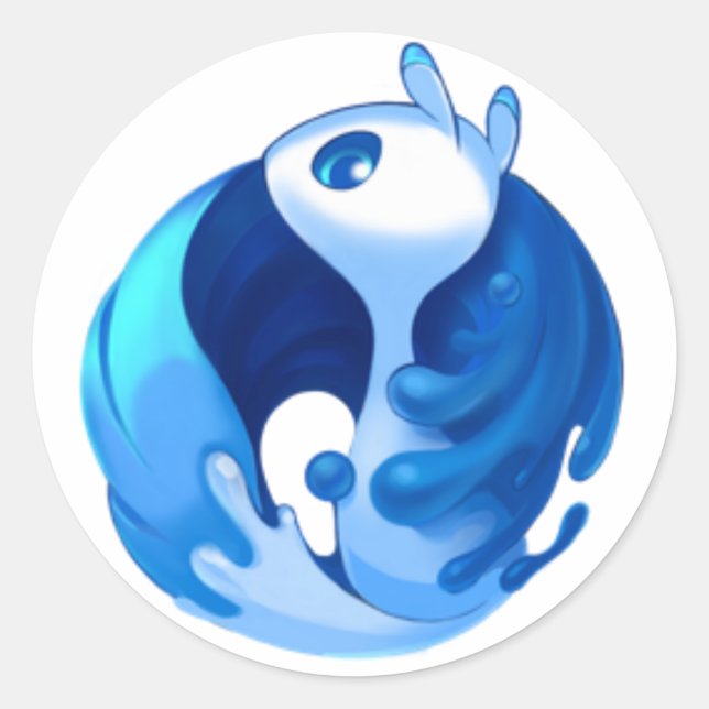 Rond Krita mascot sticker (Devant)